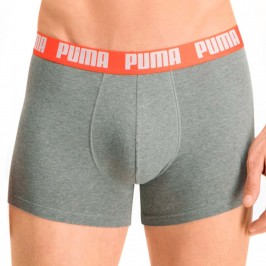  Boxer Basic - gris et noir (Lot de 2) - PUMA 521015001-305 