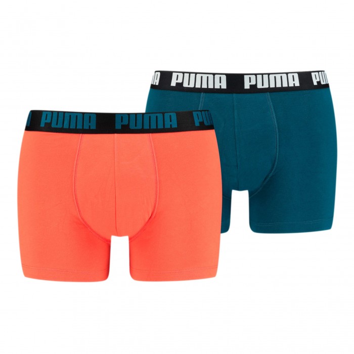  Boxer Basic - rouge et bleu (Lot de 2) - PUMA 521015001-302 