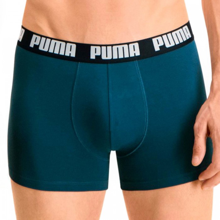  Boxer Basic - rouge et bleu (Lot de 2) - PUMA 521015001-302 