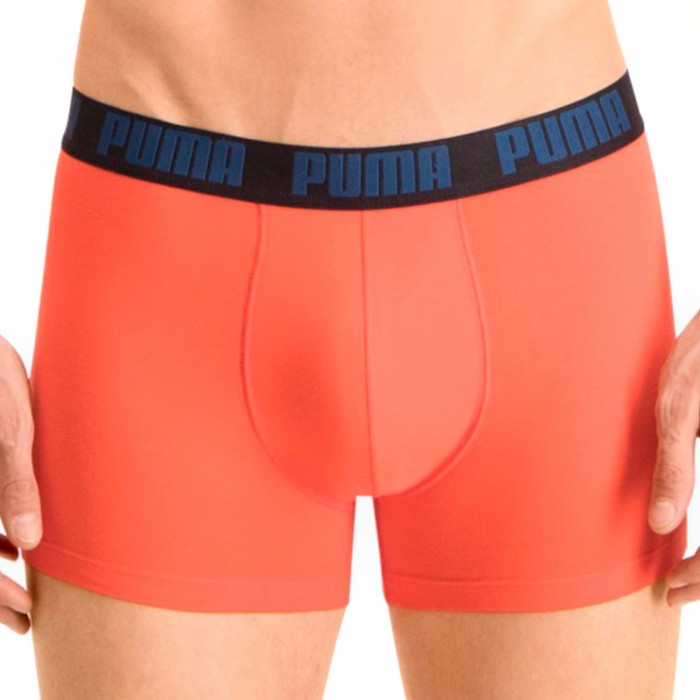  Boxer Basic - rouge et bleu (Lot de 2) - PUMA 521015001-302 