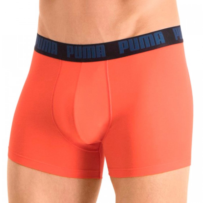  Boxer Basic - rouge et bleu (Lot de 2) - PUMA 521015001-302 