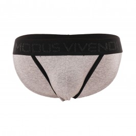 Tanga Back T - gris - MODUS VIVENDI 02112-GREY