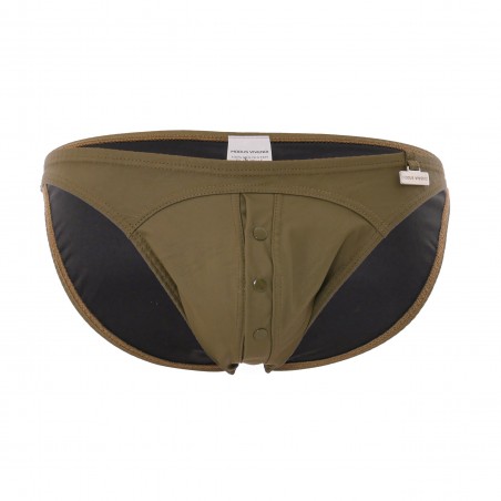 Mini slip Leather Legacy - khaki