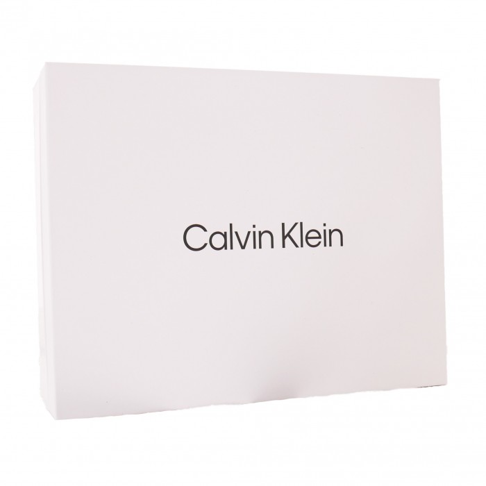  Coffret de 3 paires de chaussettes avec logo - noir et gris - CALVIN KLEIN 100004543-001 