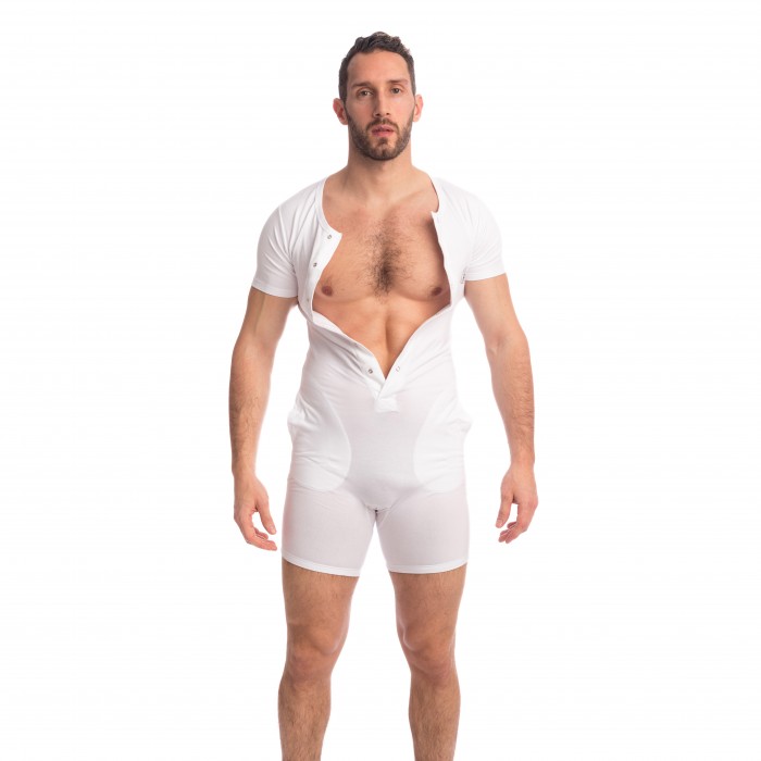  Hypnos - Bodysuit White - L'HOMME INVISIBLE HW156-HYP-002 