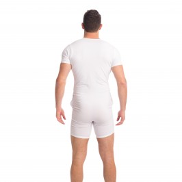  Hypnos - Bodysuit White - L'HOMME INVISIBLE HW156-HYP-002 