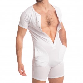  Hypnos - Combishort Blanc - L'HOMME INVISIBLE HW156-HYP-002 