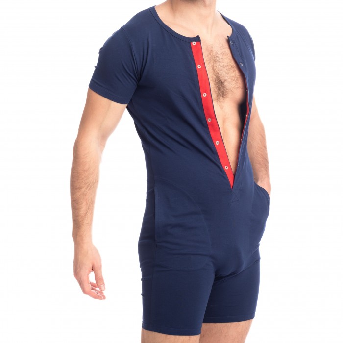  Hypnos - Bodysuit Navy - L'HOMME INVISIBLE HW156-HYP-049 