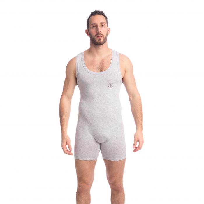  Hypnos - Slip'n Bodysuit Gris - L'HOMME INVISIBLE HW157-HYP-GC1 