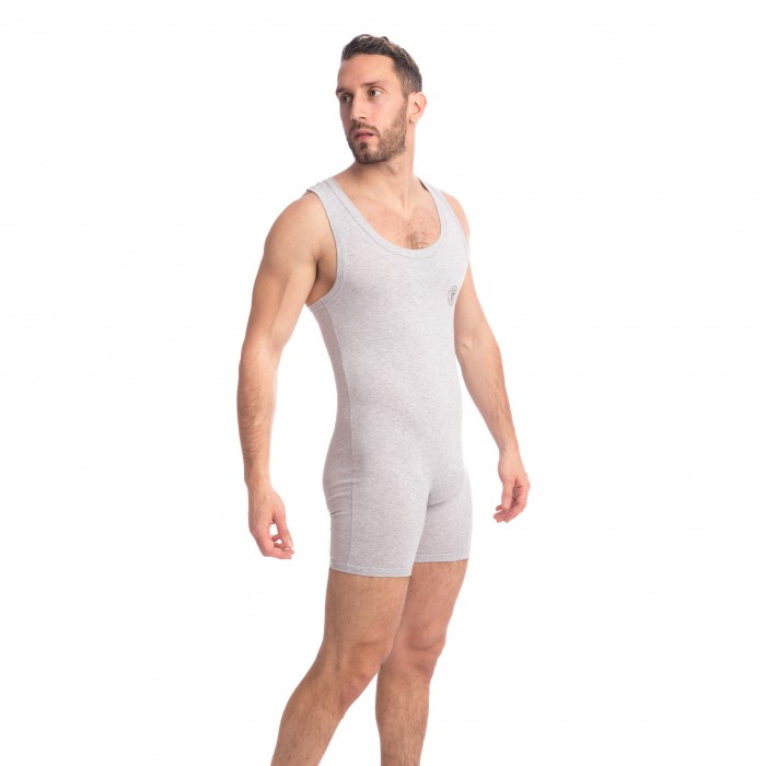  Hypnos - Slip'n Bodysuit Gris - L'HOMME INVISIBLE HW157-HYP-GC1 