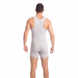  Hypnos - Slip'n Bodysuit Gris - L'HOMME INVISIBLE HW157-HYP-GC1 