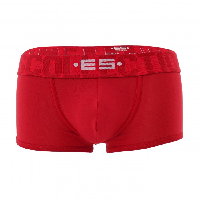 Trunk 7 jours, 7 couleurs 3.0 - rouge - ES COLLECTION UN488-C06