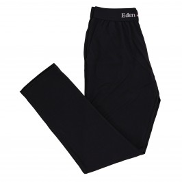  Pyjama Eden Park coton bio rayé - gris - EDEN PARK E501G67-039 