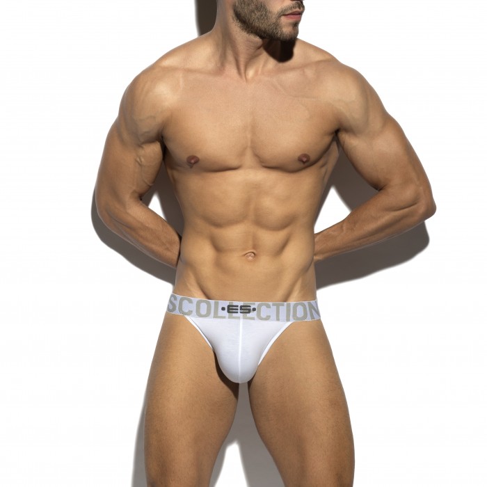  Jockstrap 7 jours, 7 couleurs 3.0 - blanc - ES COLLECTION UN489-C01 