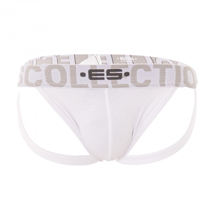 Jockstrap 7 jours, 7 couleurs 3.0 - blanc - ES COLLECTION UN489-C01