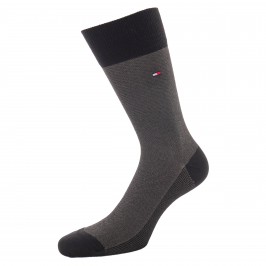 5er-Pack Socken mit Birdseye-Muster - schwarz - TOMMY HILFIGER 701210549-002 