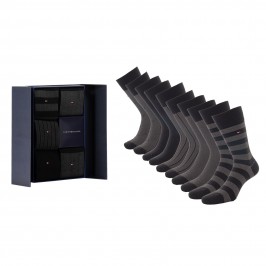  Pack de 5 pares de calcetines para regalo - negro - TOMMY HILFIGER 701210549-002 