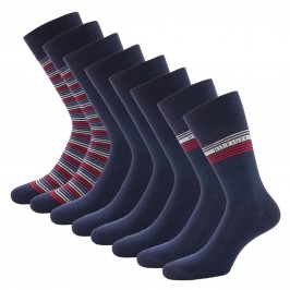 Pack de 4 pares de calcetines para regalo - navy - TOMMY HILFIGER 701210548-001
