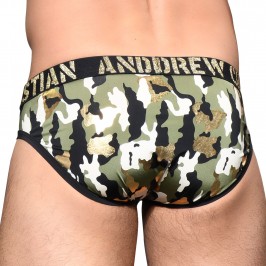  Glam Camouflage Brief w/ Almost Naked - ANDREW CHRISTIAN 92174-MULTI 