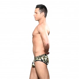  Glam Camouflage Brief w/ Almost Naked - ANDREW CHRISTIAN 92174-MULTI 