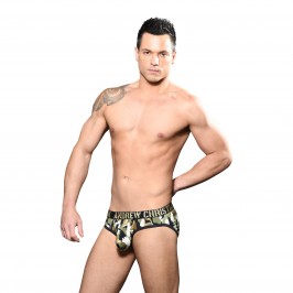  Glam Camouflage Brief w/ Almost Naked - ANDREW CHRISTIAN 92174-MULTI 