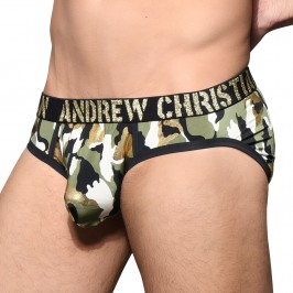  Glam Camouflage Brief w/ Almost Naked - ANDREW CHRISTIAN 92174-MULTI 