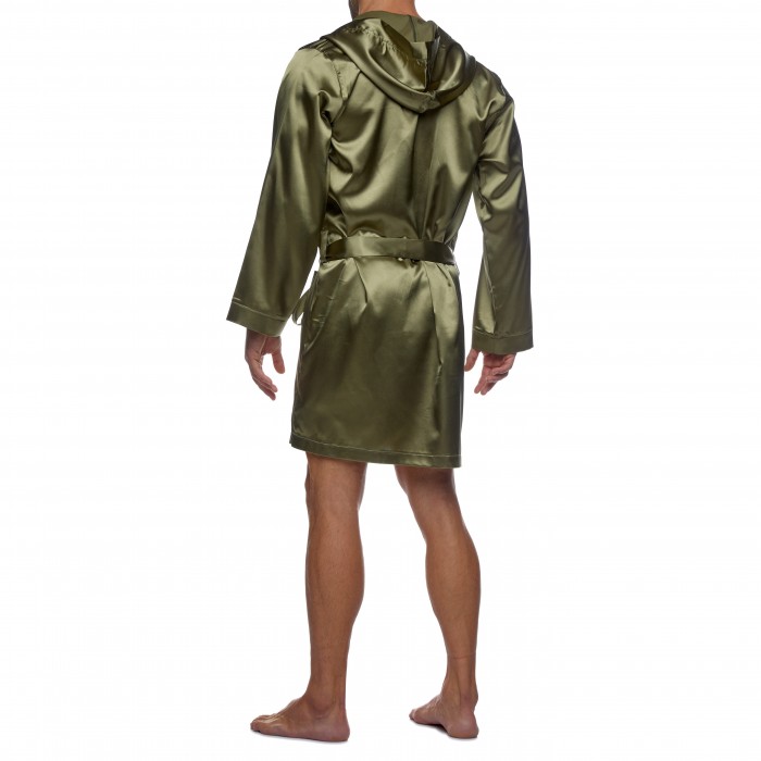  Peignoir Core Satin - kaki - MODUS VIVENDI 21651-KHAKI 