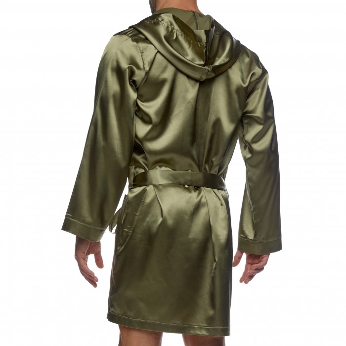  Peignoir Core Satin - kaki - MODUS VIVENDI 21651-KHAKI 