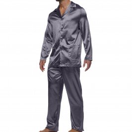  Pyjama Core Satin - gris - MODUS VIVENDI 21652-GREY 