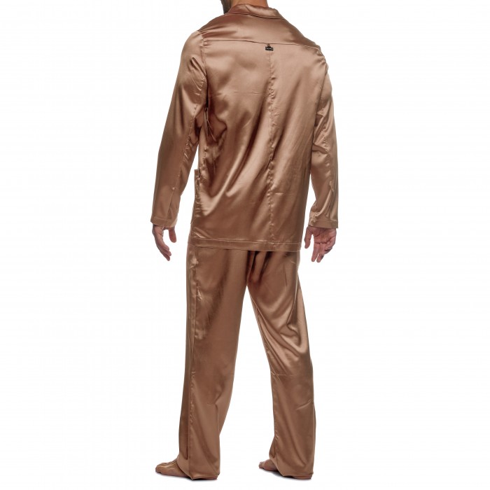  Pyjama Core Satin - marron - MODUS VIVENDI 21652-BROWN 