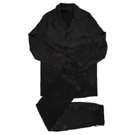 Pyjama Core Satin - noir - MODUS VIVENDI 21652-BLACK