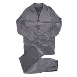 Pyjama Core Satin - gris - MODUS VIVENDI 21652-GREY