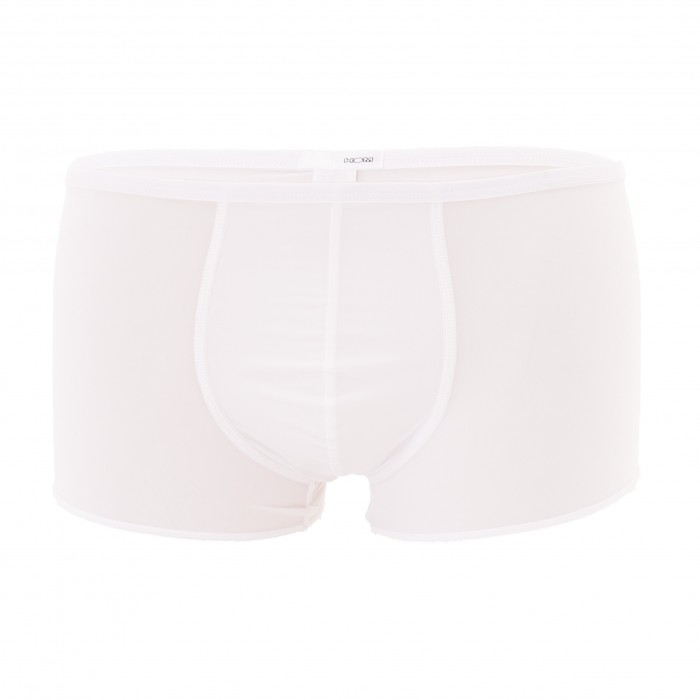 Boxer court Plumes - blanc - HOM 404755-0003