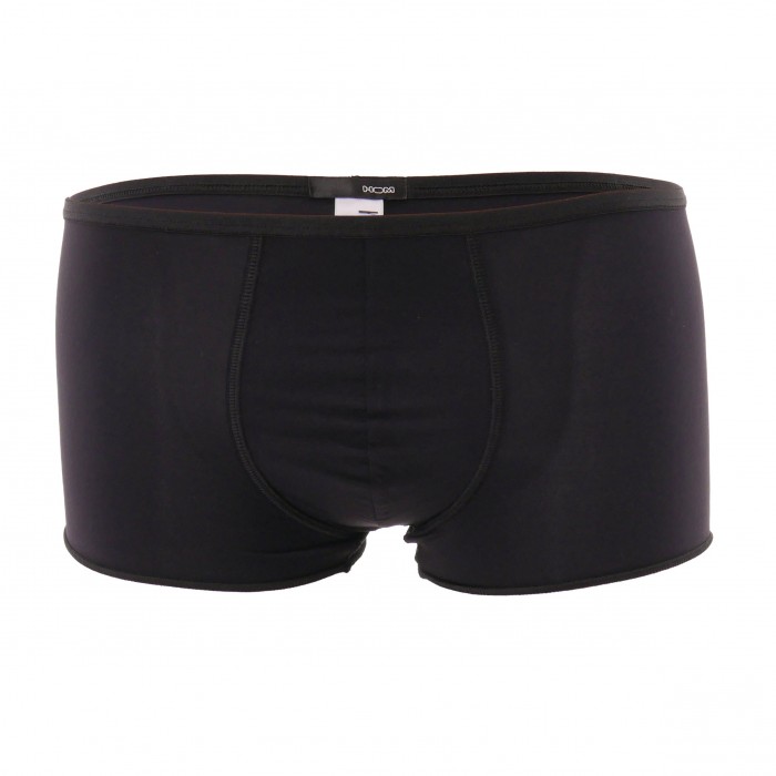 Boxer court Plumes - noir - HOM 40755-0004