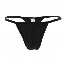 G-String Plume noir - HOM 359931 0004