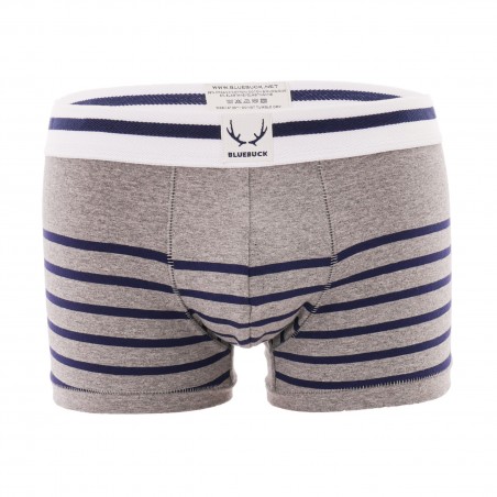 Graue Shorty, Navy Streifen