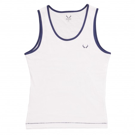 Weißes Tank-Top