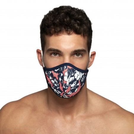 Flowery mask