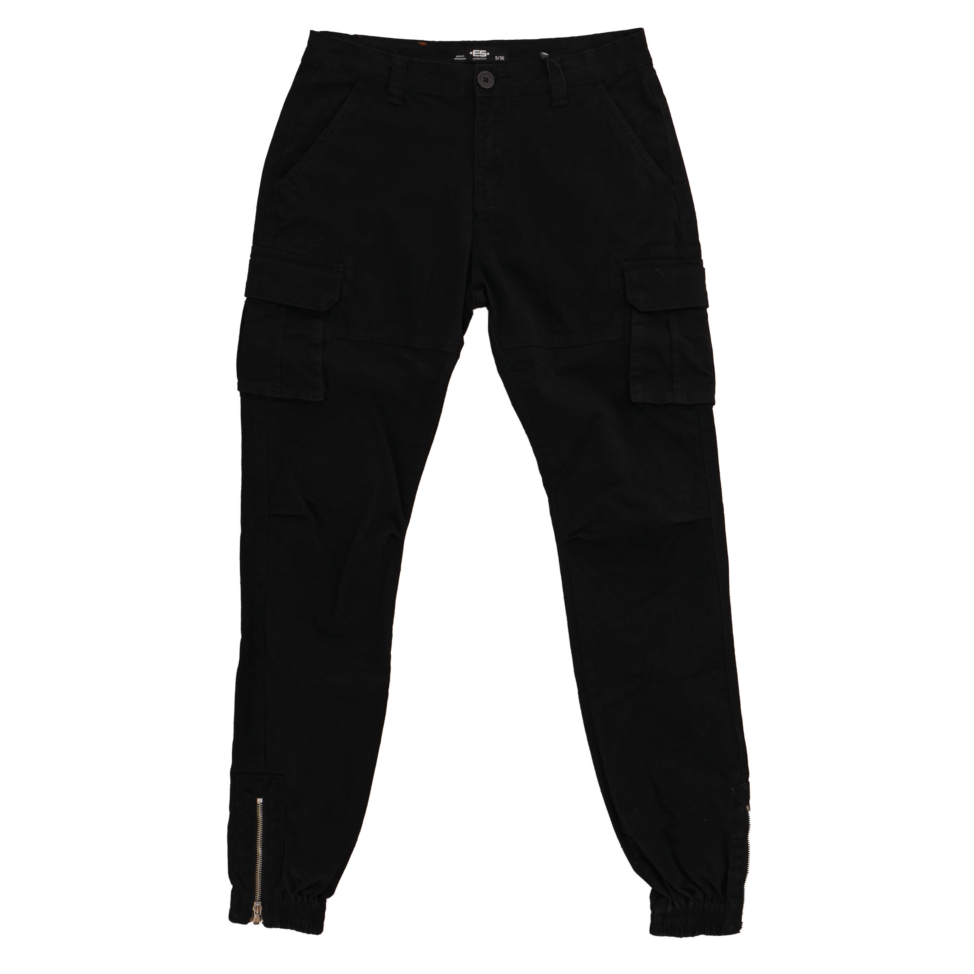 Pantalon cargo resserré aux chevilles - Noir - Homme – Cargo District