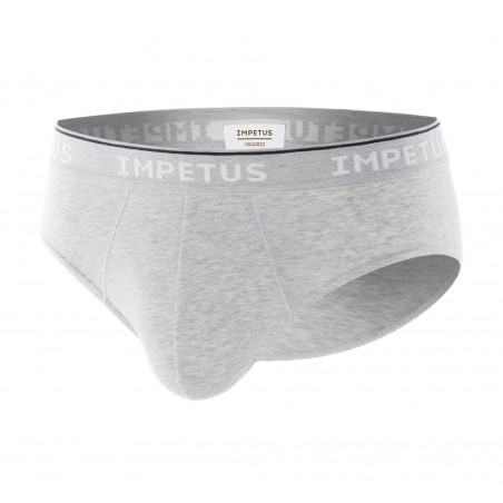 Brief COTTON ORGANIC grey