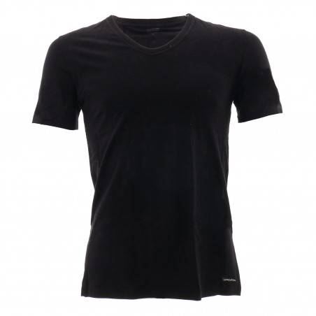 Black innovation V-Neck T-shirt, temperature regulator