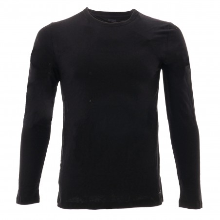 Black innovation long sleeve T-shirt, temperature regulator