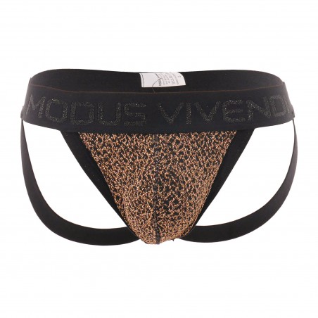 King Cheetah Jockstrap - rose gold
