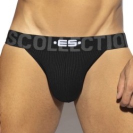  Jockstrap Recycled Rib - noir - ES COLLECTION UN494-C10 