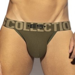  Jockstrap Recycled Rib - kaki - ES COLLECTION UN494-C12 