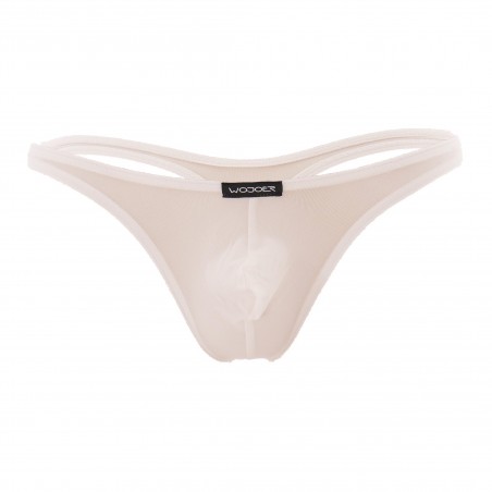 Mini Pushup string playa y ropa interior - blanquecino