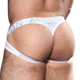  Jock Snow Sheer w/ Almost Naked - ANDREW CHRISTIAN 92249-WHTSL 