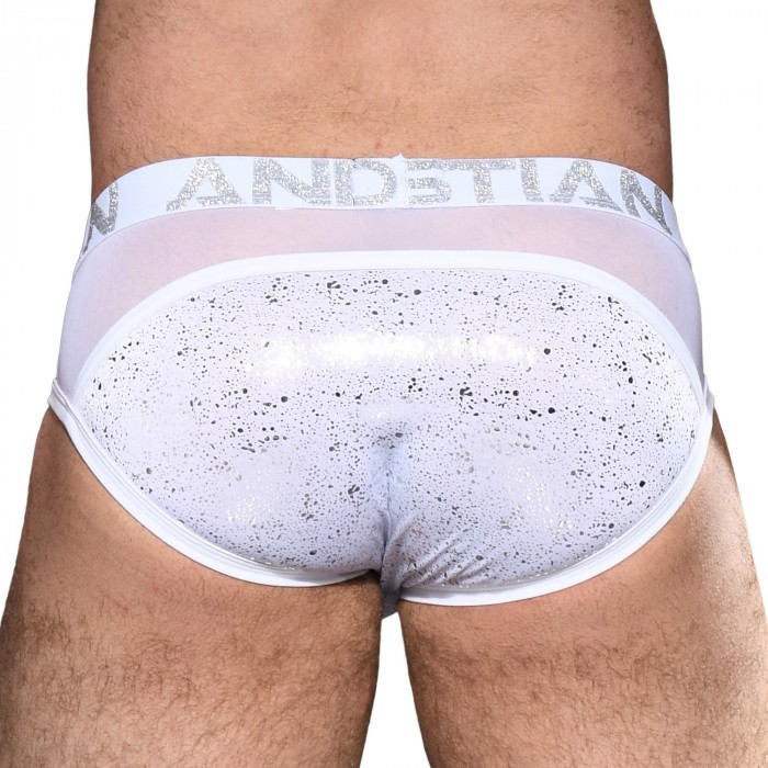  Slip Snow Sheer Arch w/ Almost Naked - ANDREW CHRISTIAN 92247-WHTSL 