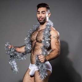  Brief Snow Sheer Arch w/ Almost Naked - ANDREW CHRISTIAN 92247-WHTSL 