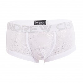 Boxer Snow Sheer w/ Almost Naked - ANDREW CHRISTIAN 92251-WHTSL